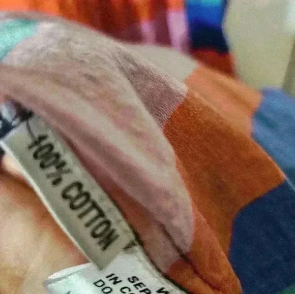 BRITON COURT Geometric Trends Multicolor Maxi Dress - Picture 3 of 4